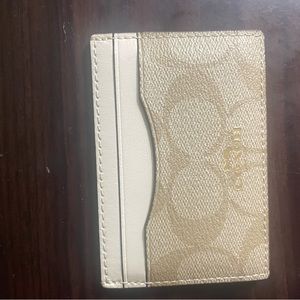 Coach card case